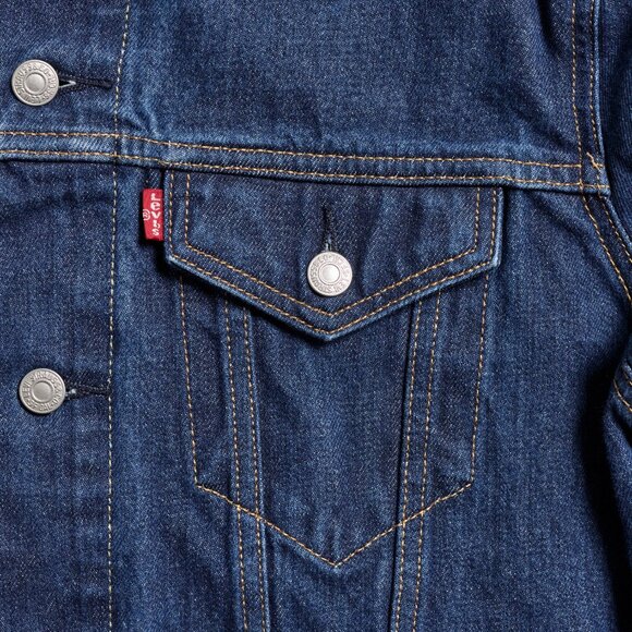 Levi's Denim Trucker Jacket - Picture 4 of 5